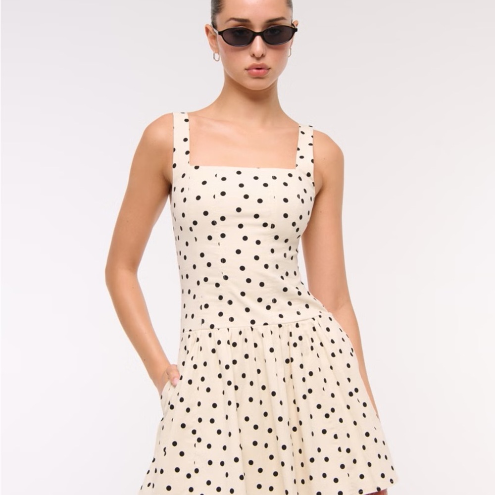The A&F Mila Drop-Waist Mini Dress